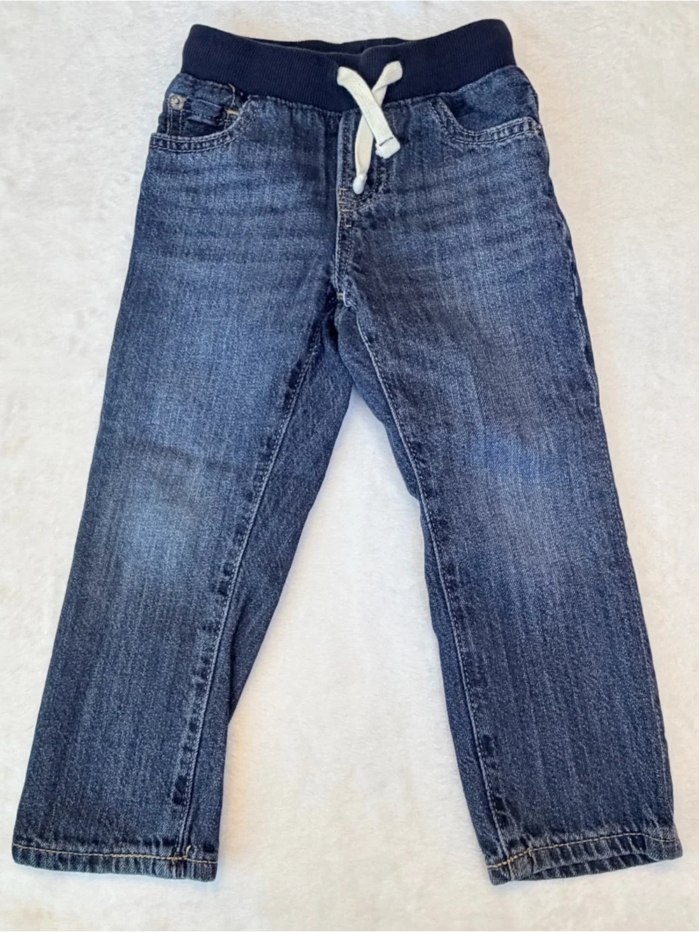 GAP Navy and Dark Blue Toddler Slim Jeans - Size 3